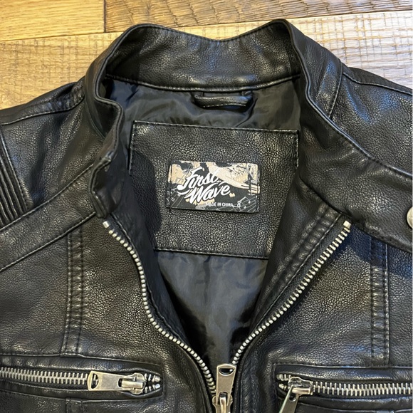 First Wave Kids Bomber Jacket, Size 8 - Picture 2 of 4